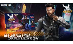 How to get complete jay character puzzle in free fire !! Play Free Fire With New Character Of Jay Based On Hrithik Roshan