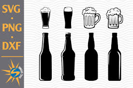 Download Beer Bottle Beer Mug Svg Png Dxf Digital Files Include 687936 Cut Files Design Bundles