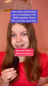 Constructors in the 2018 Canadian Grand Prix