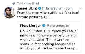 Piers asked those criticizing his hot take to actually read his article, which responds to an instagram story posted tuesday that showed members of the university of piers morgan is literally michael scott in diversity day pic.twitter.com/iadyfoylew. Piers Morgan On Twitter You Stay Out Of This Tonikroos If You Know What S Good For You