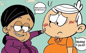 Royallouds on twitter just like lincoln ronnie anne will be getting her own show about her life with big family and i m really hoping lincoln will show up occasionally or at least. Grand Gord Ronnie Anne Meets Big Fat Lincoln By Frost4556 On Deviantart