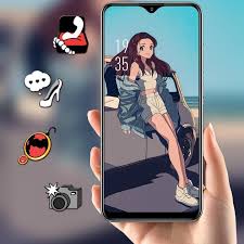 Myanimelist has got you covered! Cute Anime Girl Leaning Driving Theme For Android Apk Download
