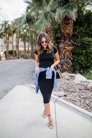 Three Outfits One Dress Body Con Dress Outfit Black Dress Outfit Casual Bodycon Dress Casual