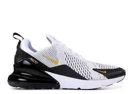 Air Max 270 White Gold Nike Av7892 100 White Metallic Gold Black In 2020 Nike Gold Nike Air Shoes Air Max 270