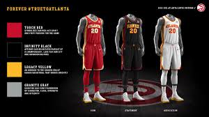 Red trim around the neck and. Atlanta Hawks Unveil Trio Of 2020 21 Uniforms Peachtree Hoops