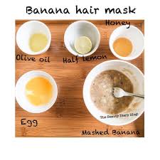 If you have dry and damaged hair, a banana hair mask can provide ample hydration to it to improve its manageability and shine. Mano On Instagram Diy Moisturising Banana Hair Mask Banana Hair Mask Is One Of The Best Masks For Hair As It P Banana For Hair Banana Hair Mask Hair Mask