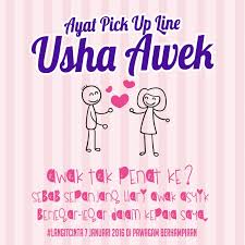 Pick up lines of all shapes and sizes have been used for years as a conversation opener, now with the added situation of online dating our list can provide a quick to access resource of pick up lines to. Facebook