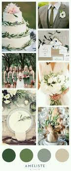 Spring Inspiration Wedding Colors Olive Green Weddings Wedding Color Schemes