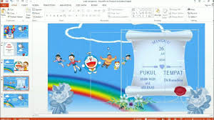 Undangan ulang tahun anak cowok. Kartu Undangan Ulang Tahun Anak Doraemon Cute766