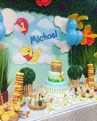 I am loving all of the cute dessert ideas! Basic Denim Shorts Winnie The Pooh Themes Birthday Themes For Boys Happy 1st Birthdays