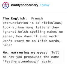 These have a looong pronunciation. Pronouncing Names The Meaning Behind Them Plus How Does Gail Choose Names Occasional Faq Gail Carriger