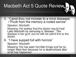 Can you complete the macbeth quote? Take Out The Quote Review Packet You Will Be Tracking Who Says What Ppt Download