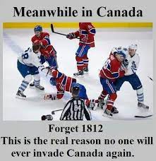 Hockey baby hockey goalie hockey girls hockey teams hockey players ice hockey hockey stuff montreal canadiens funny hockey memes. Don T Mess With Us Canadians Montreal Canadiens Funny Hockey Humor Meanwhile In Canada
