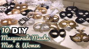 The masquerade mask is back, and everybody wants in! Diy 10 Masquerade Mask Tutorials For Men And Women Easy And Quick Diy Youtube