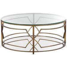 Edward Round Coffee Table Brass Coffee Tables Accent Tables Furniture Round Coffee Table Coffee Table Modern Accent Tables