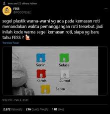 Saat wawancara kerja, pilih busana warna ini untuk menunjukkan. Jarang Diketahui Ternyata Ini Arti Warna Pada Segel Kemasan Roti