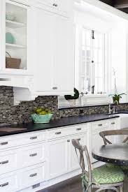 50 Black Countertop Backsplash Ideas Tile Designs Tips Advice Black Kitchen Countertops Granite Countertops Kitchen White Cabinets Black Countertops