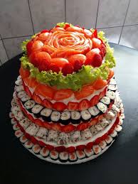 Forras Huffpost Sushi Cake Delicious Snacks Recipes Wedding Cake Alternatives