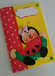 Capa De Caderno Em Eva Simples Capa Decorada Joaninha Cadernos Decorados Joaninhas Em Eva Artesanato Escolar