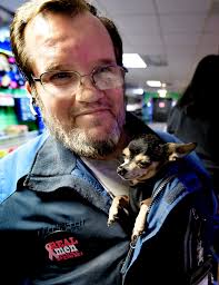 Christmas with Snickers, Pa.'s smallest service dog