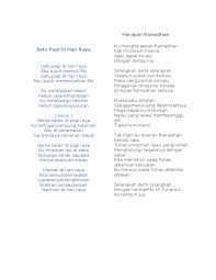 Anda tak mengetahui judul lagu, tapi mengetahui nama penyanyi. Lirik Lagu Nasyid