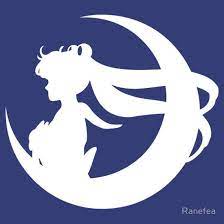 Sailor Moon Silhouette White T Shirt By Ranefea Sailor Moon Wallpaper Moon Silhouette Sailor Moon Party
