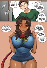 Rule 34 - Big Breasts Brown Hair Comic Comic Page Dark-skinned Female  English Text Huge Breasts Interracial Kamala Khan Light-skinned Male Long  Hair Marvel Marvel Comics Ms. Marvel Muslim Female Pakistani Female