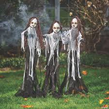 #the mod asks you #halloween #halloween pic #betch. Light Up Spooky Doll Yard Stake Halloween Decorations