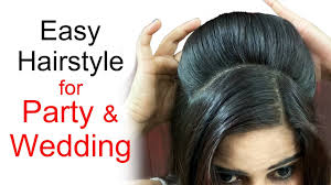 Maybe you would like to learn more about one of these? Easy Wedding Hairstyles Puff Hairstyles Hairstyles For Medium Or Long Hair Youtube