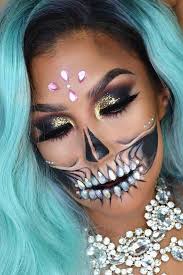 55 Really Cool Skeleton Makeup Ideas To Wear This Halloween