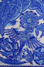 青い鳥 青い花 イスラムアート アートのアイデア 青い花