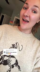 Replying to @Tessa Poland @abercrombie and it’s called oversized cowboy  graphic crew sweater #corporatewesternoutfit #comfycorporateoutfit  #corporateootd #easycomfyoutfit