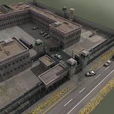 prison jail 3d model prison 3d model architecture jail