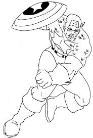 Angry Captain America Coloring Page Captain America Coloring Pages Captain America Shield Coloring Pages