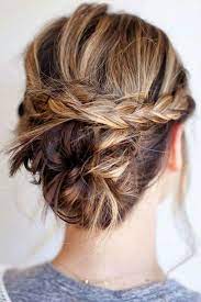 Messy Buns That Ll Still Have You Looking Polished Hair Styles Short Hair Updo Long Hair Styles