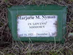 Marjorie Marie “Marge” Quigley Nyman (1925-2011)