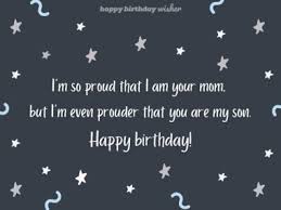 Daughter 2nd birthday quotes from mother. Best Happy Birthday Son From Mom Quotes Happy Birthday Wisher
