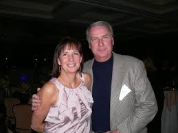 Maura Sheridan with fiancee Chris Walther