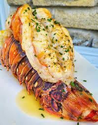 Generally, you'll need to cut open the hard top shell. Roast Rock Lobster Tail Kalofagas Ca