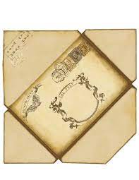Hogwarts was founded over a thousand years ago by four powerful wizards: You Can See This New Letter Envelope Template Pdf At New Letter Envelope Template P Harry Potter Letter Harry Potter Acceptance Letter Harry Potter Invitations
