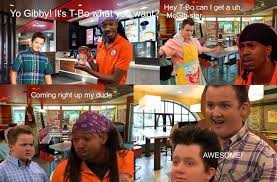 And gibby had some pretty bizarre moments on icarly. Gibby Goes To Mcdonald S Icarly