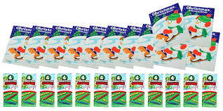 Download 12 Sets Bulk Mini Christmas Coloring Books Crayons Assortment Pack For Kids Mixed Home Kitchen Party Favors