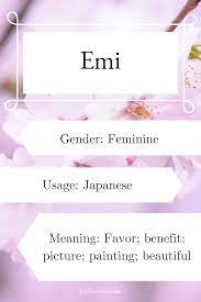 Emi Girl S Name Names For Instagram Unique Names For Instagram Username Female Character Names