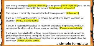 Letter Of Medical Necessity | Health Insurance | Patients Rising