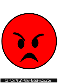 Free Printable Angry Emoji Photo Booth Prop Emoji Printables Emoji Photo Booth Photo Booth Props Free Printables