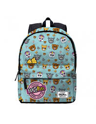 When squeezed behind the ears, though, their face transforms to display a feisty, aggressive expression. Feisty Pets Rucksack Amerikanischen Hs Grun Wasser Karactermania
