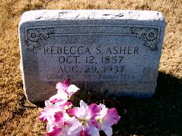 Rebecca S Shannon Asher (1857-1937)