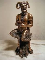 Dieu Pan Grece Antique Berger Arcadie Syrinx Sculpture Art Statue Sculpture