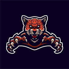 Jaguar Leopard Esport Gaming Mascot Logo Template Premium Vector Art Logo Game Logo Game Logo Design