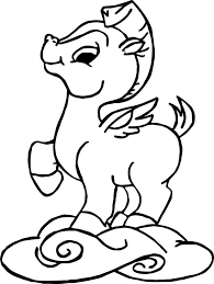 Baby Pegasus Coloring Pages Disney Collage Disney Drawings Disney Art